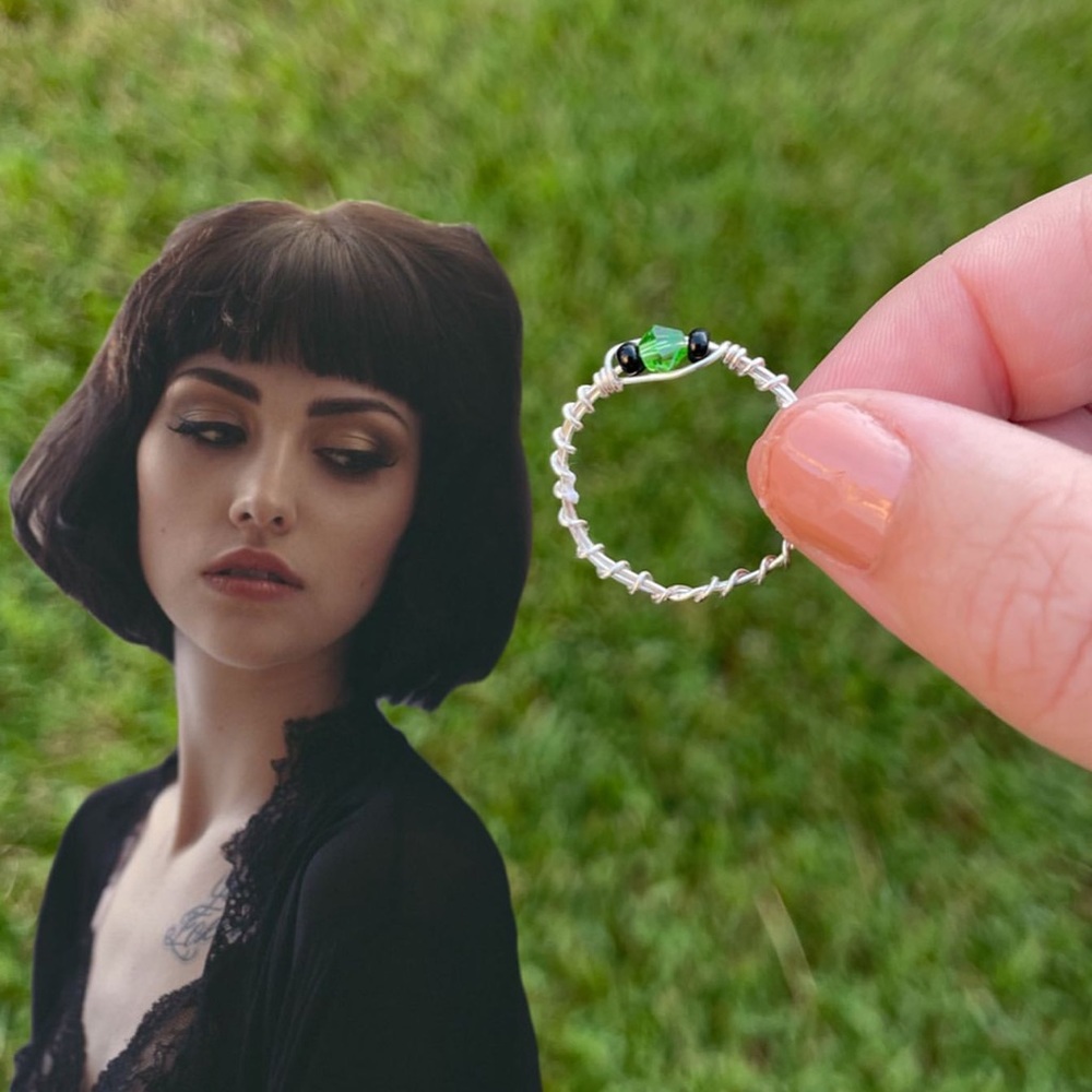 Pansy Parkinson inspired ring